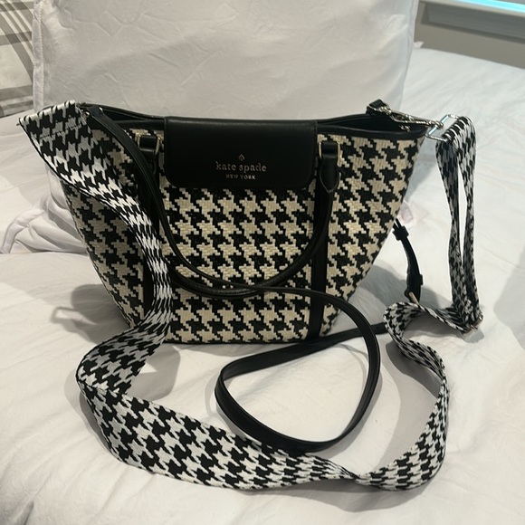 Kate Spade Black/white gingham pattern - Picture 8 of 10